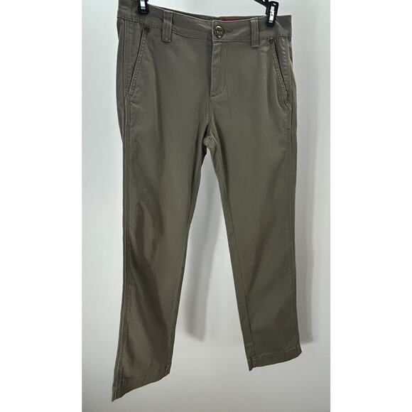 V CHRISTINA Sage Green 4-Pocket Jeans Stretch Sage Green Size 2 EUC. - Picture 10 of 12